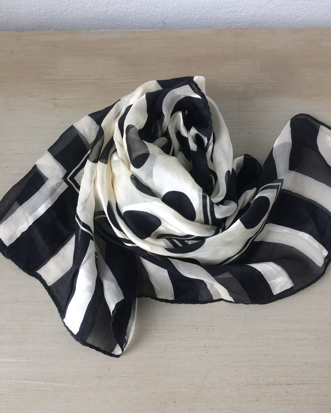 dot pattern scarf 상품이미지2