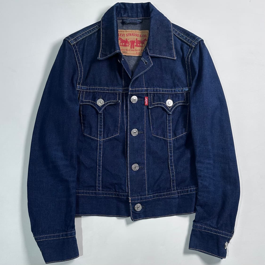 리바이스 우먼스 타입원 데님 자켓 상품이미지1