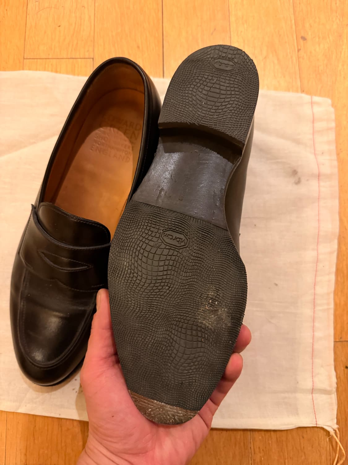 에드워드 그린 피카딜리 블랙 로퍼 7½(265-270) 상품이미지3