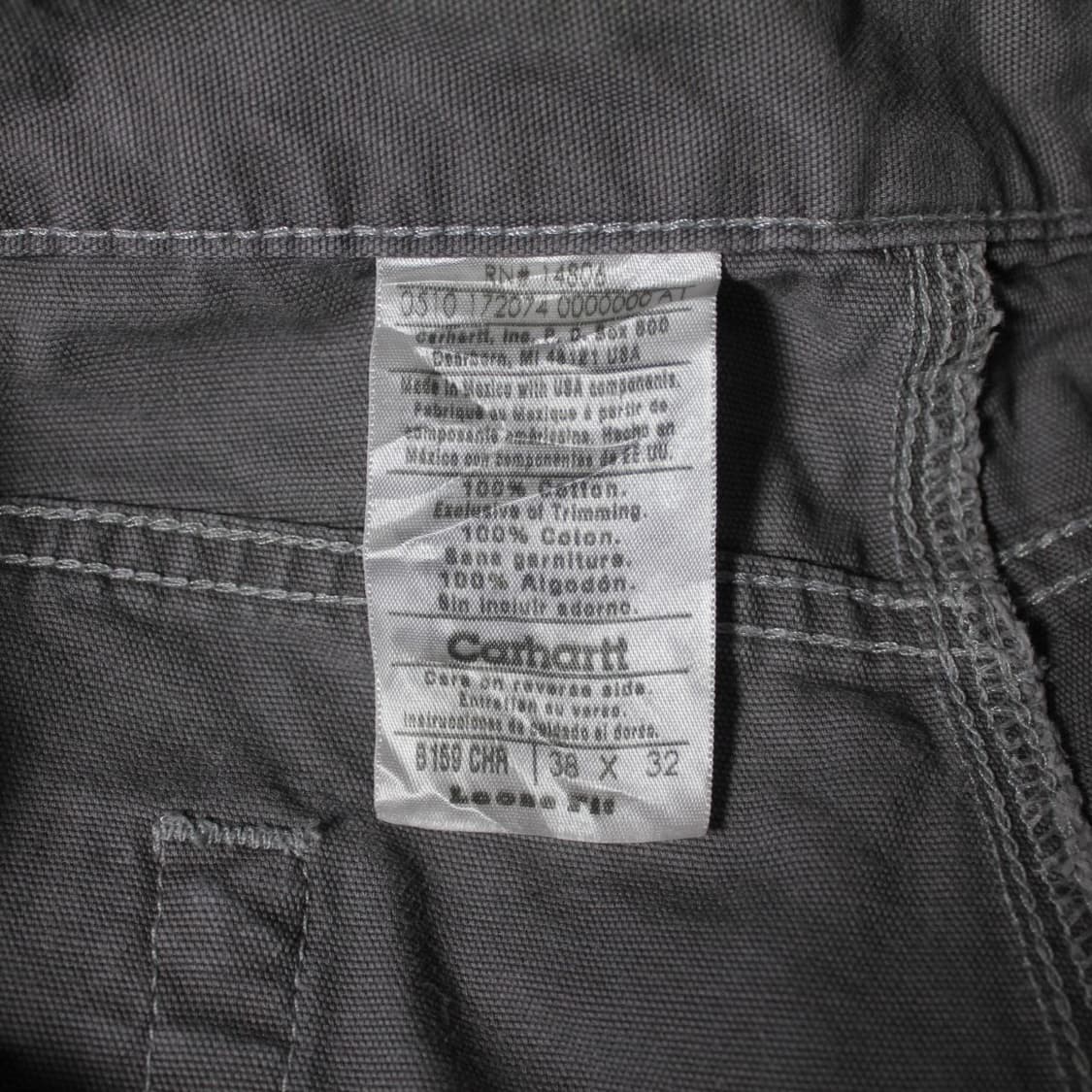 Carhartt 칼하트 B159 CHR 루즈핏 워크팬츠  상품이미지7