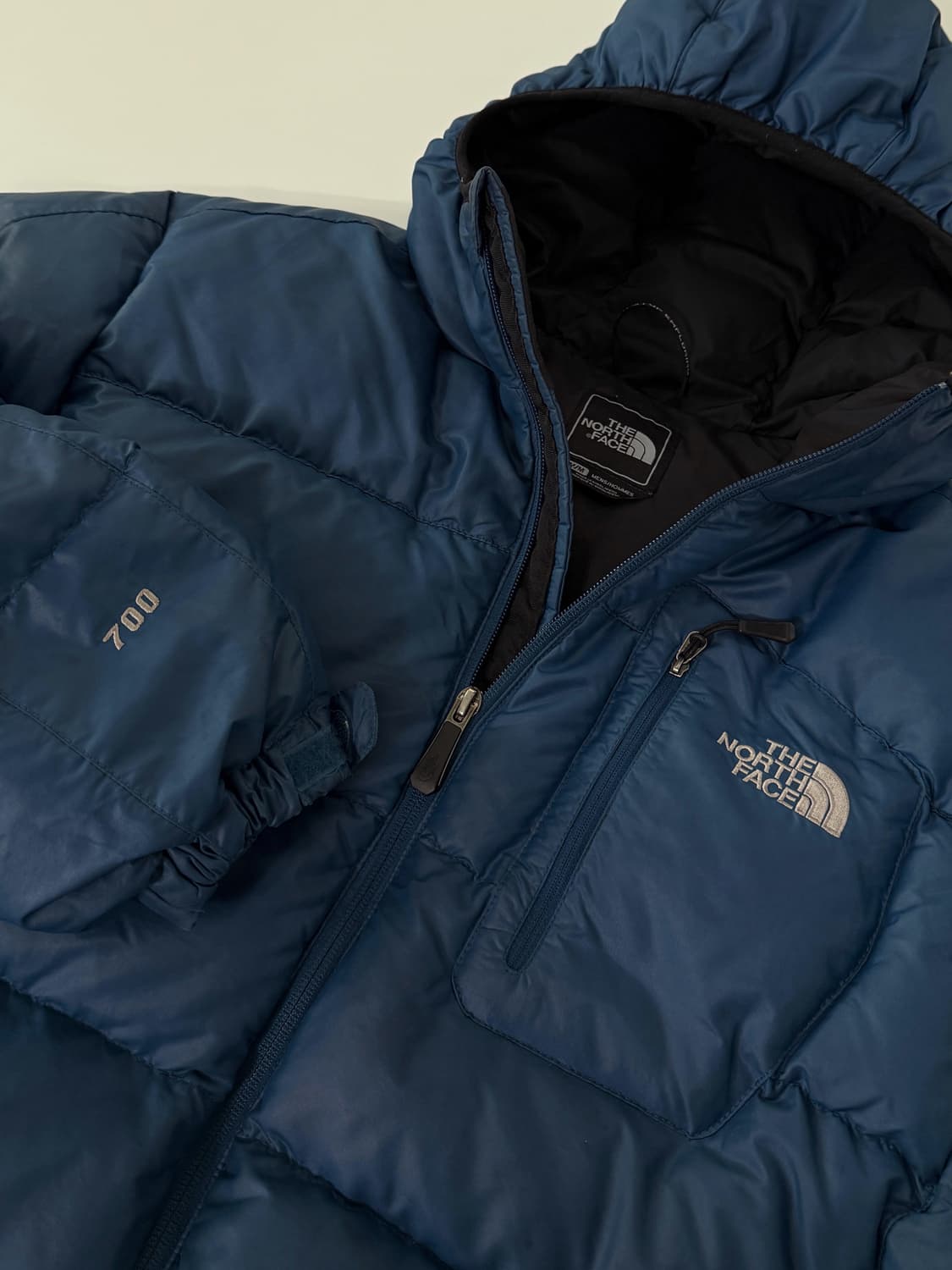 TNF 노스페이스 루즈핏 700필 퍼텍스 퀀텀 구스다운 후드 패딩 상품이미지2