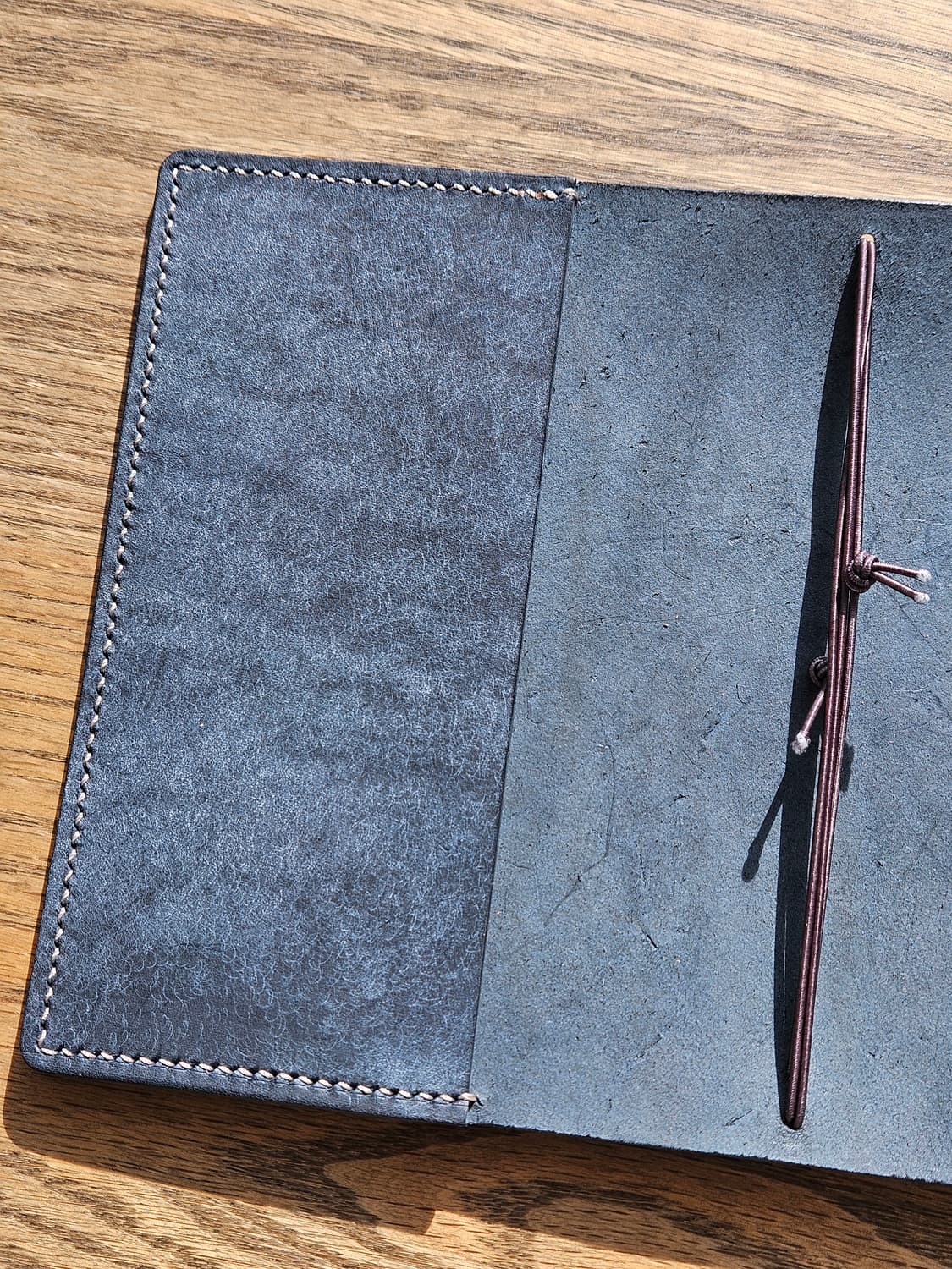 A6 다이어리 가죽 커버 /트라이폴드 / #히비노 #미도리 #호보니치 상품이미지4