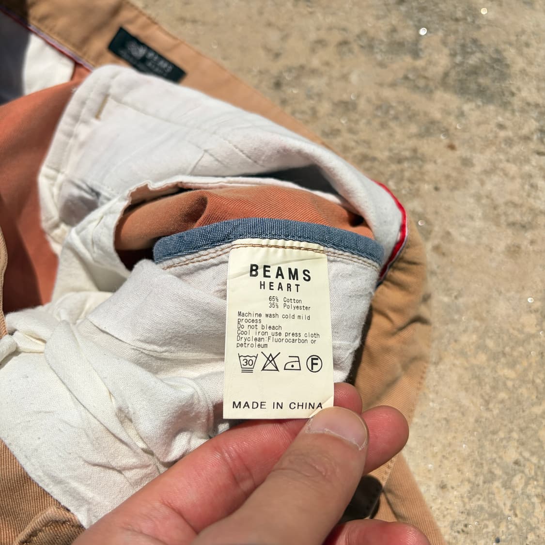 BEAMS HEART 빔즈 코튼 쇼츠 L 상품이미지6