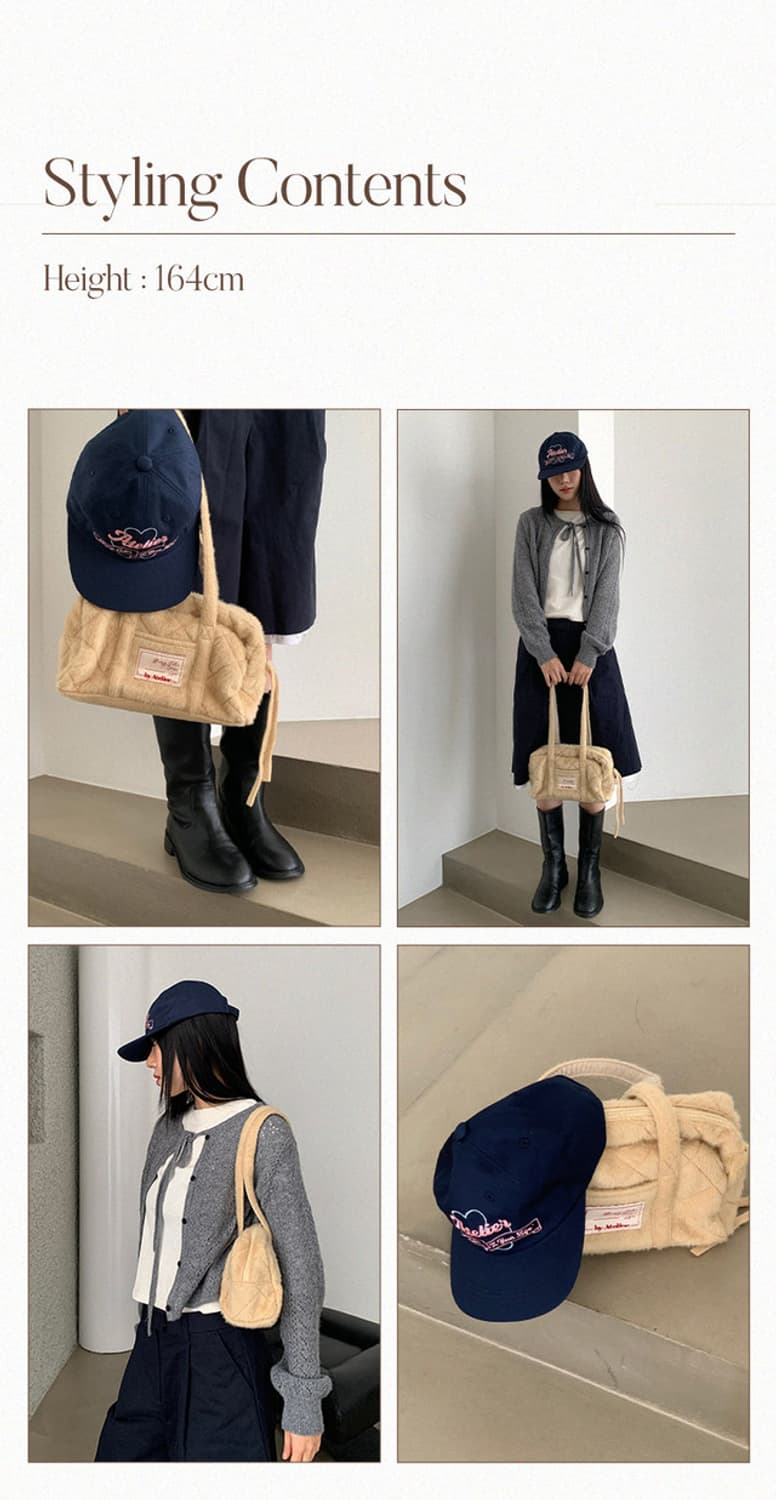 [새상품] 아뜰리에파크 마일백 퀄팅백 가방 by atelier 상품이미지4