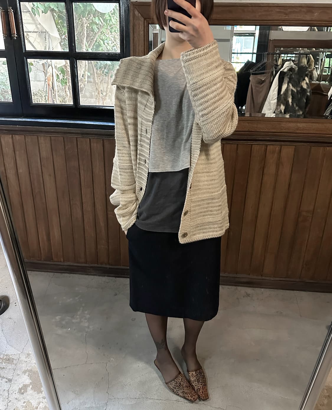 HUGO BOSS striped knit jacket cardigan 상품이미지2