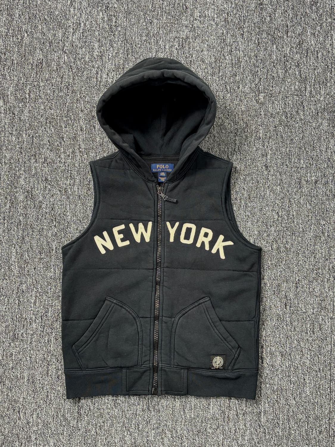 폴로 랄프로렌 뉴욕 후드 베스트 S 상품이미지1
