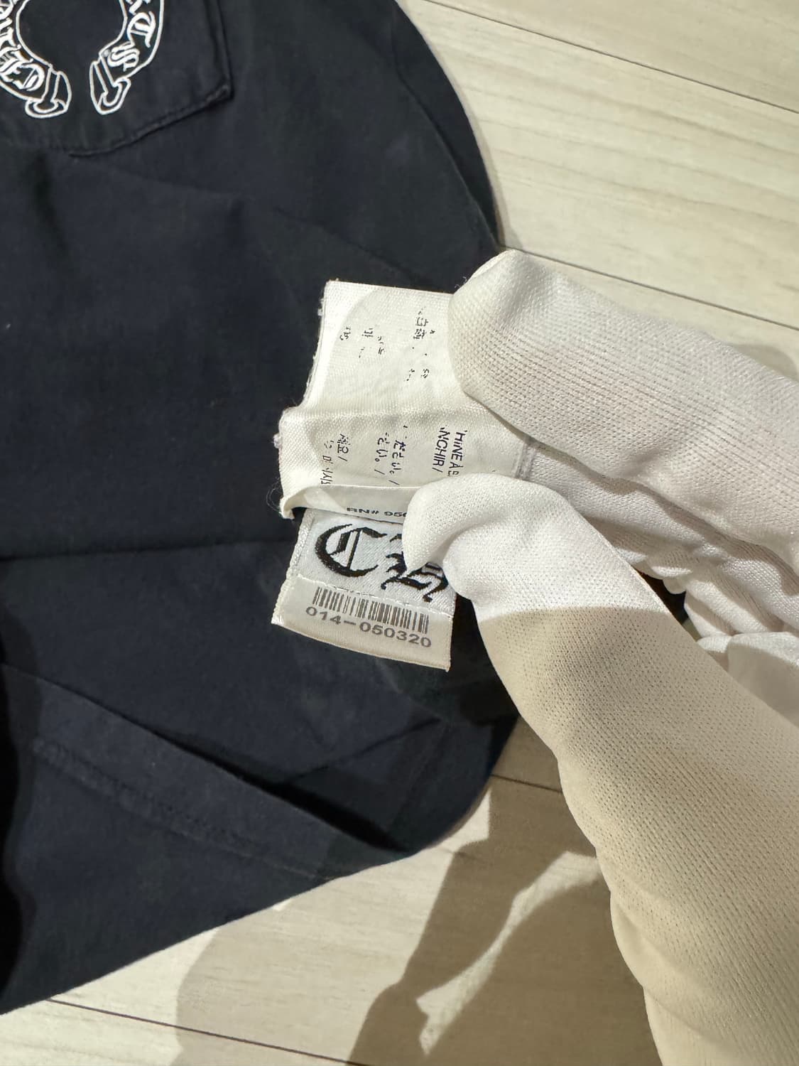 (정품) 크롬하츠 홀스슈 반팔 M 상품이미지3