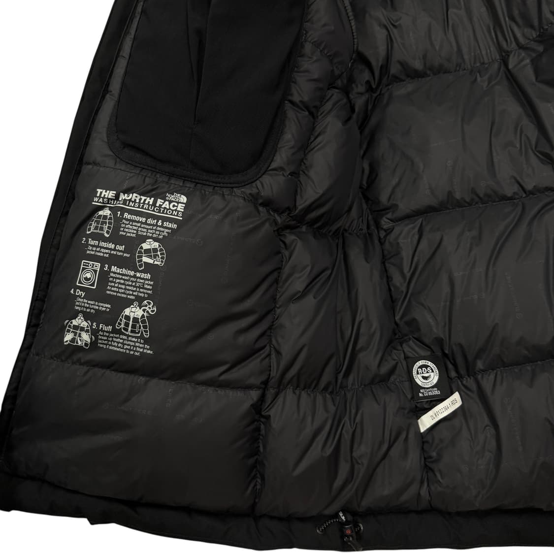 노스페이스 고어텍스 히말라야 파카 구스다운 써밋시리즈 패딩 자켓 블랙 M 상품이미지6