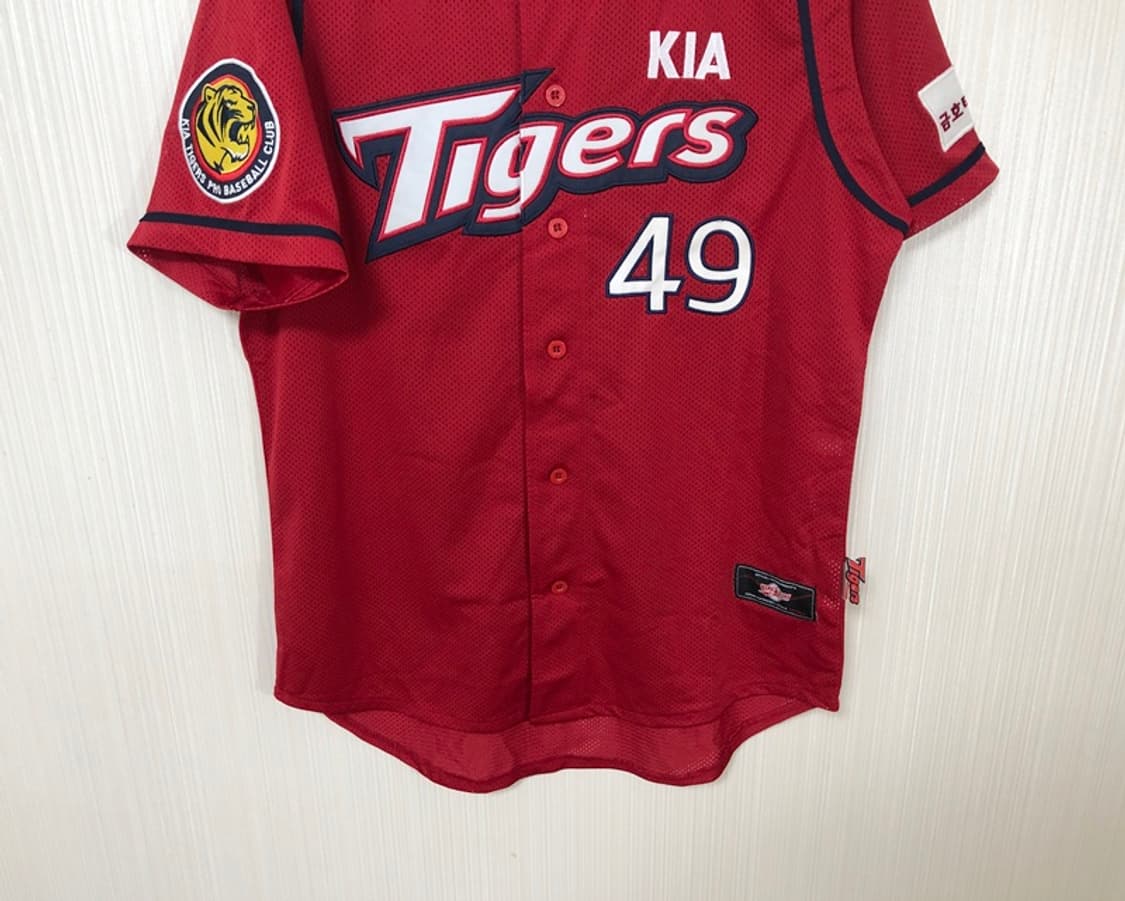 KBO 비젼코리아 기아타이거즈 원정유니폼/져지 110 #49 김진우 상품이미지3
