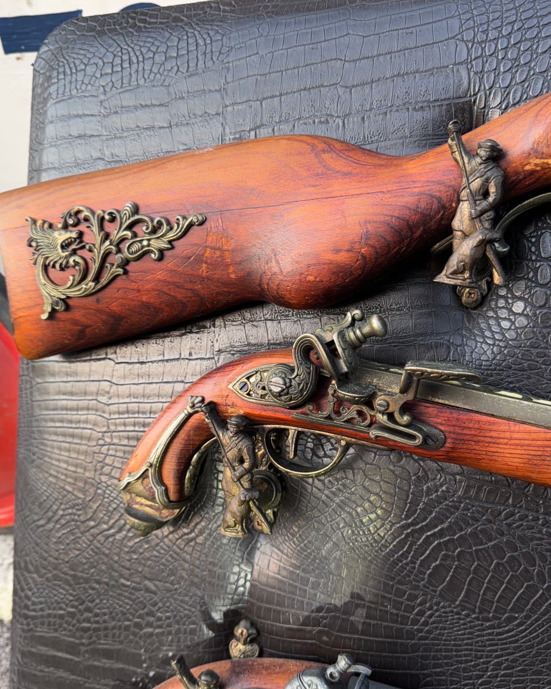 빈티지 소품 스페인 피스톨 장식  상품이미지6