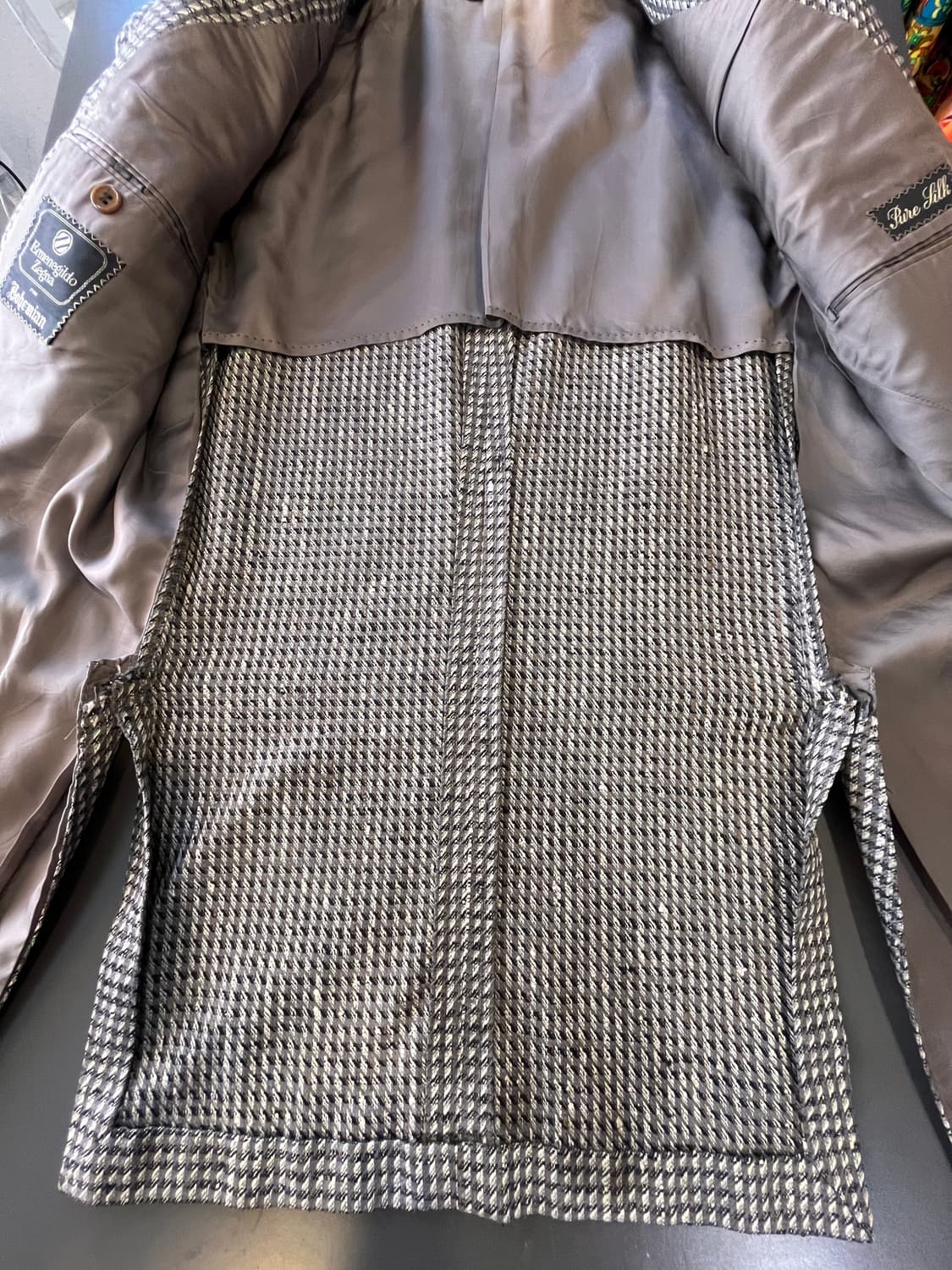 에르메네질도 제냐 포 보헤미안 실크 자켓 (이탈리아제) 상품이미지6