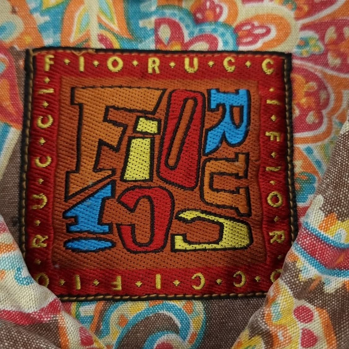 [피오루치] 에스닉 패턴 오버사이즈 데님 트러커 자켓 M17814 상품이미지6