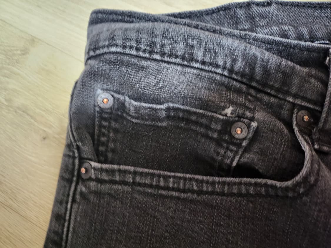 [40]리바이스 505 블랙 데님팬츠 상품이미지6