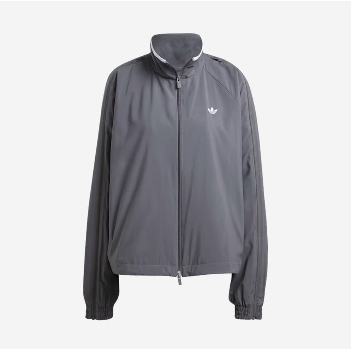 (W) 아디다스 아딜레늄 시즌 3 집 트랙탑 바람막이 그레이 파이브 상품이미지1
