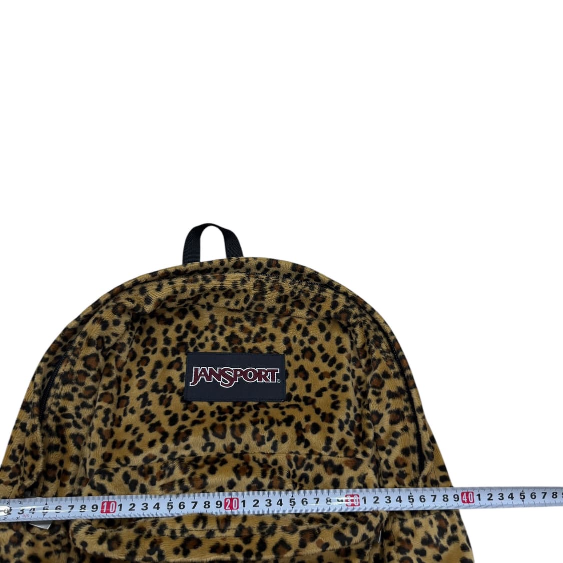 잔스포츠 빈티지 모리걸 레오파드 호피 백팩 가방 브라운 상품이미지5