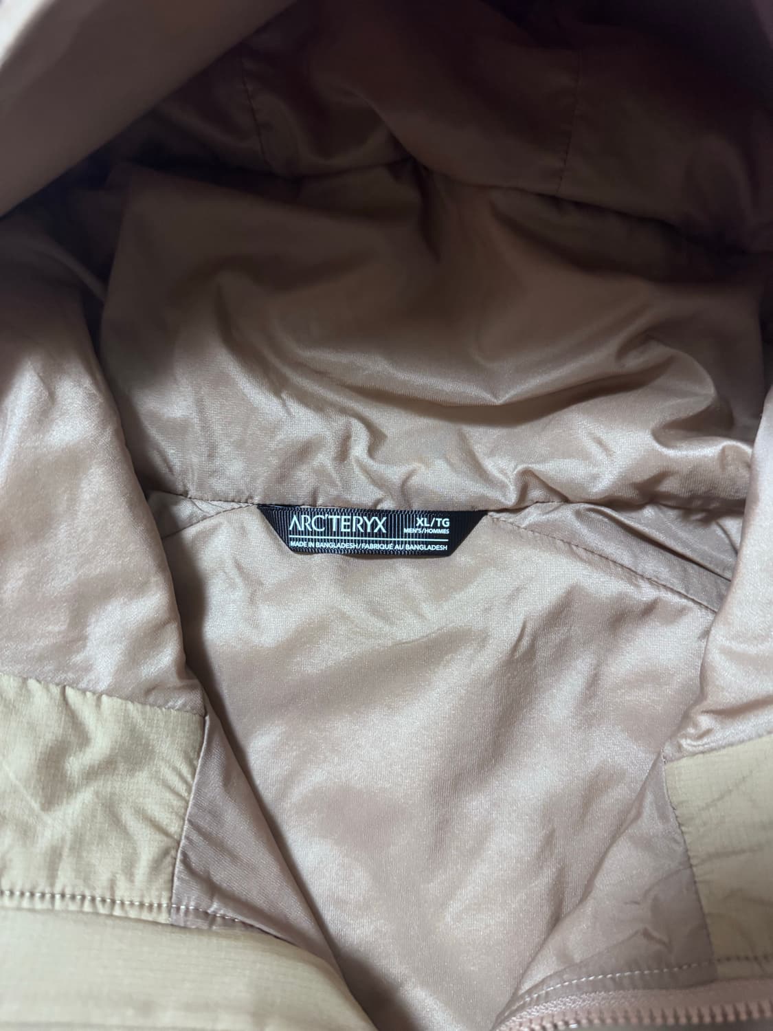 (SS급) 아크테릭스 아톰 후디 캔버스 XL 상품이미지6