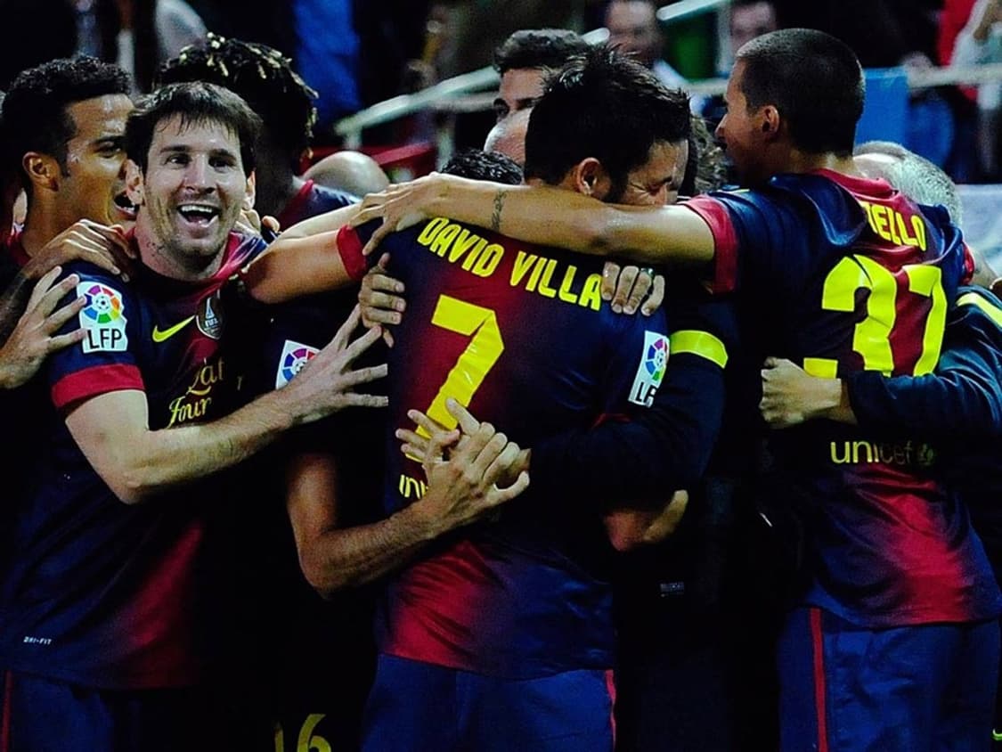 바르셀로나 12-13 다비드비야 긴팔 유니폼 상품이미지3