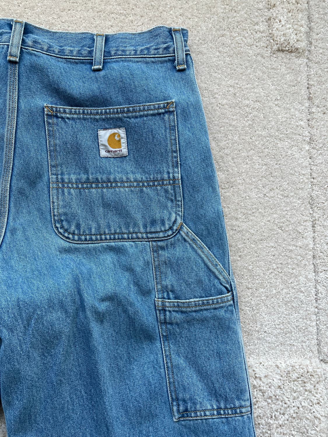 칼하트 WIP 더블니 데님 (31-34) 상품이미지8