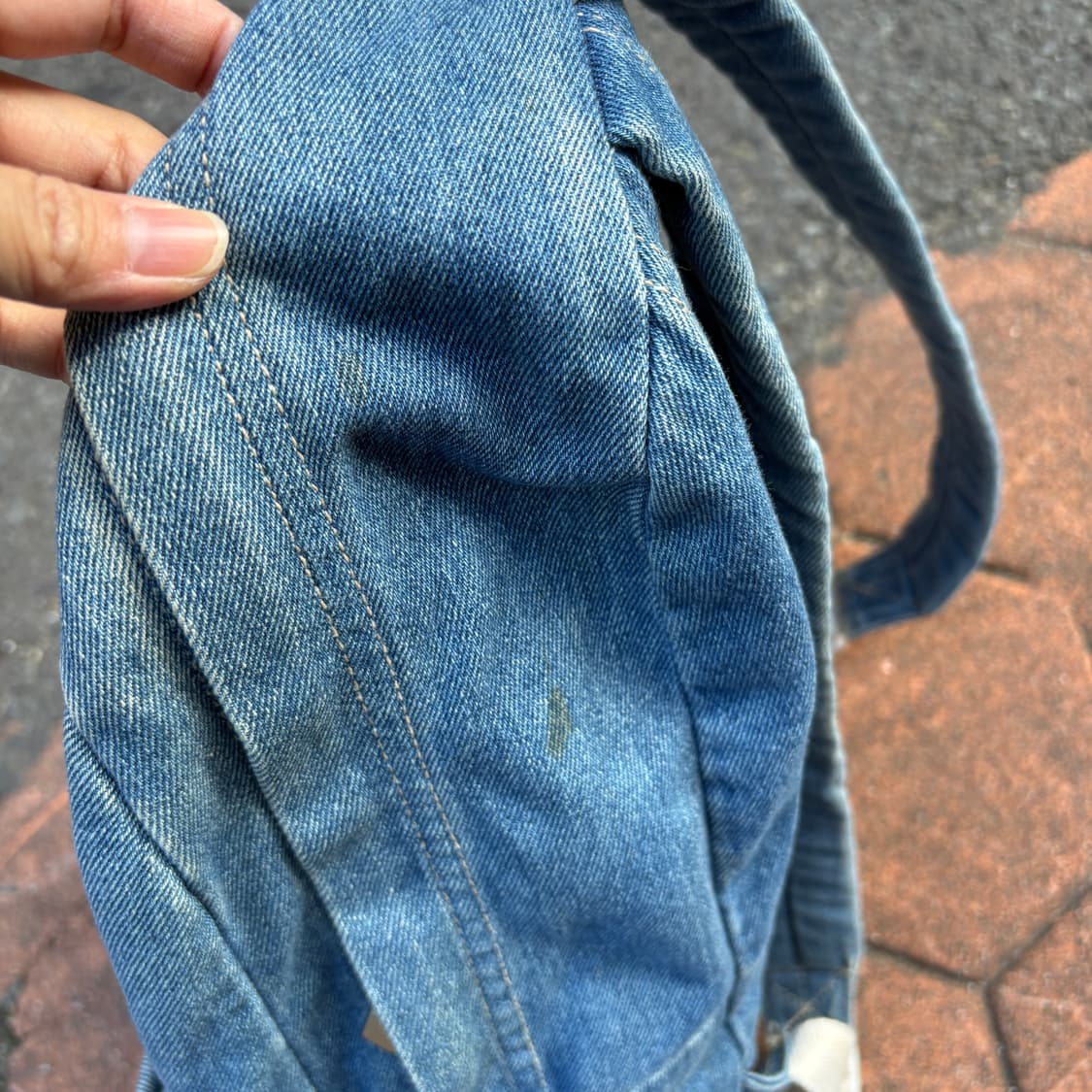 Guess 게스 데님 백팩 가방 상품이미지7