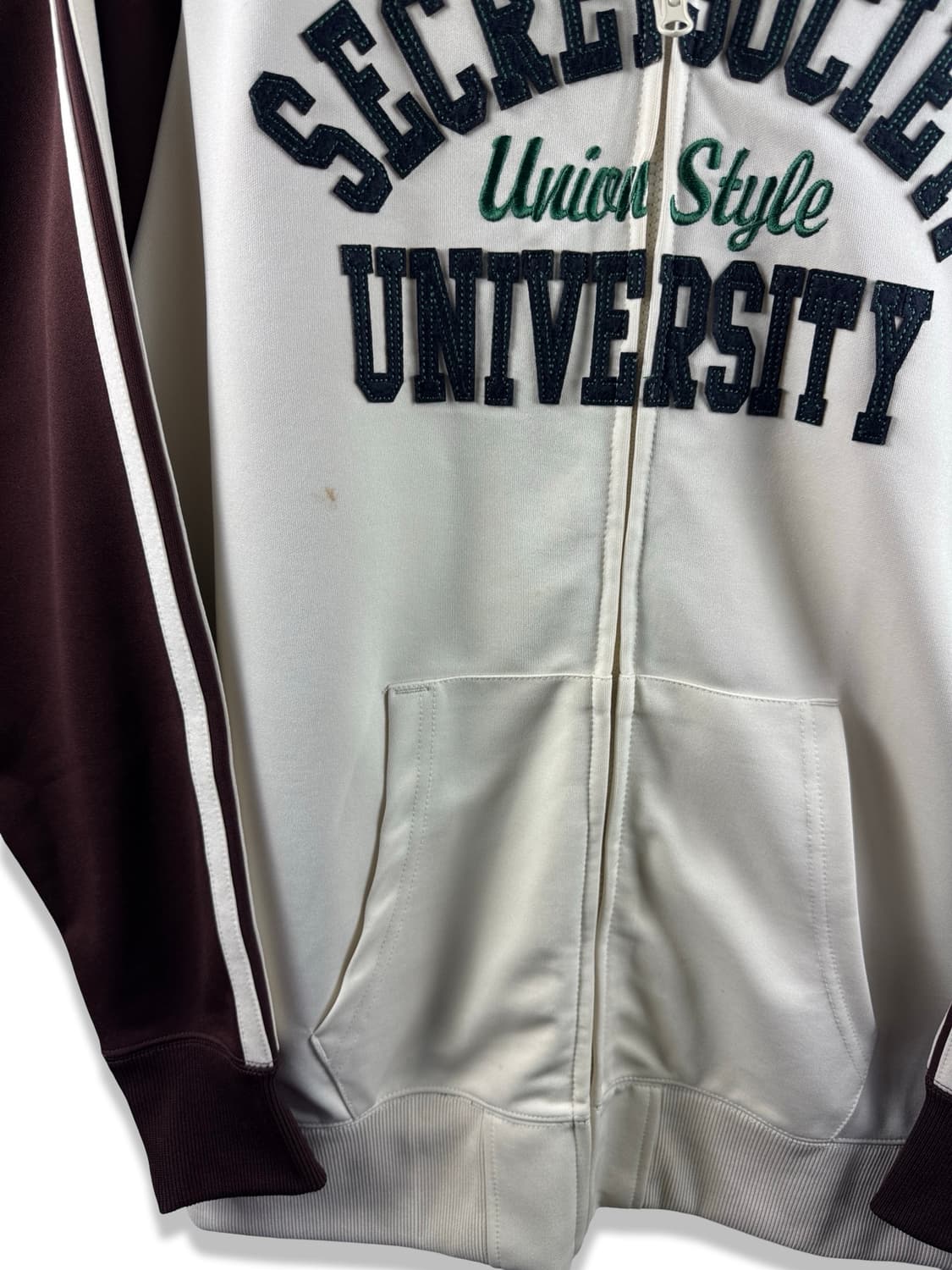 JPN 브라운 나그랑 아치로고 트랙져지2568 상품이미지4