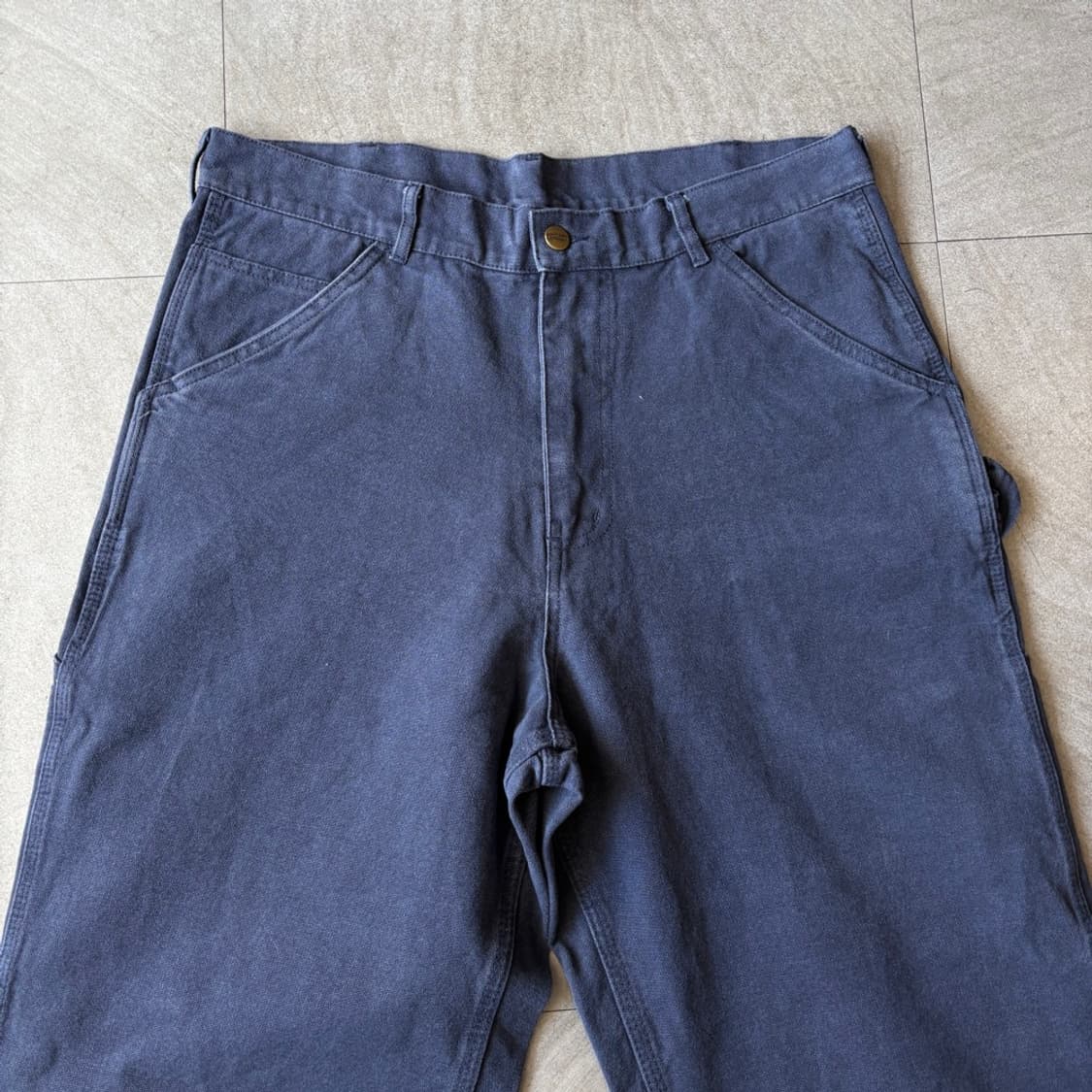 칼하트 오리지널 네이비 카펜터 팬츠 상품이미지7