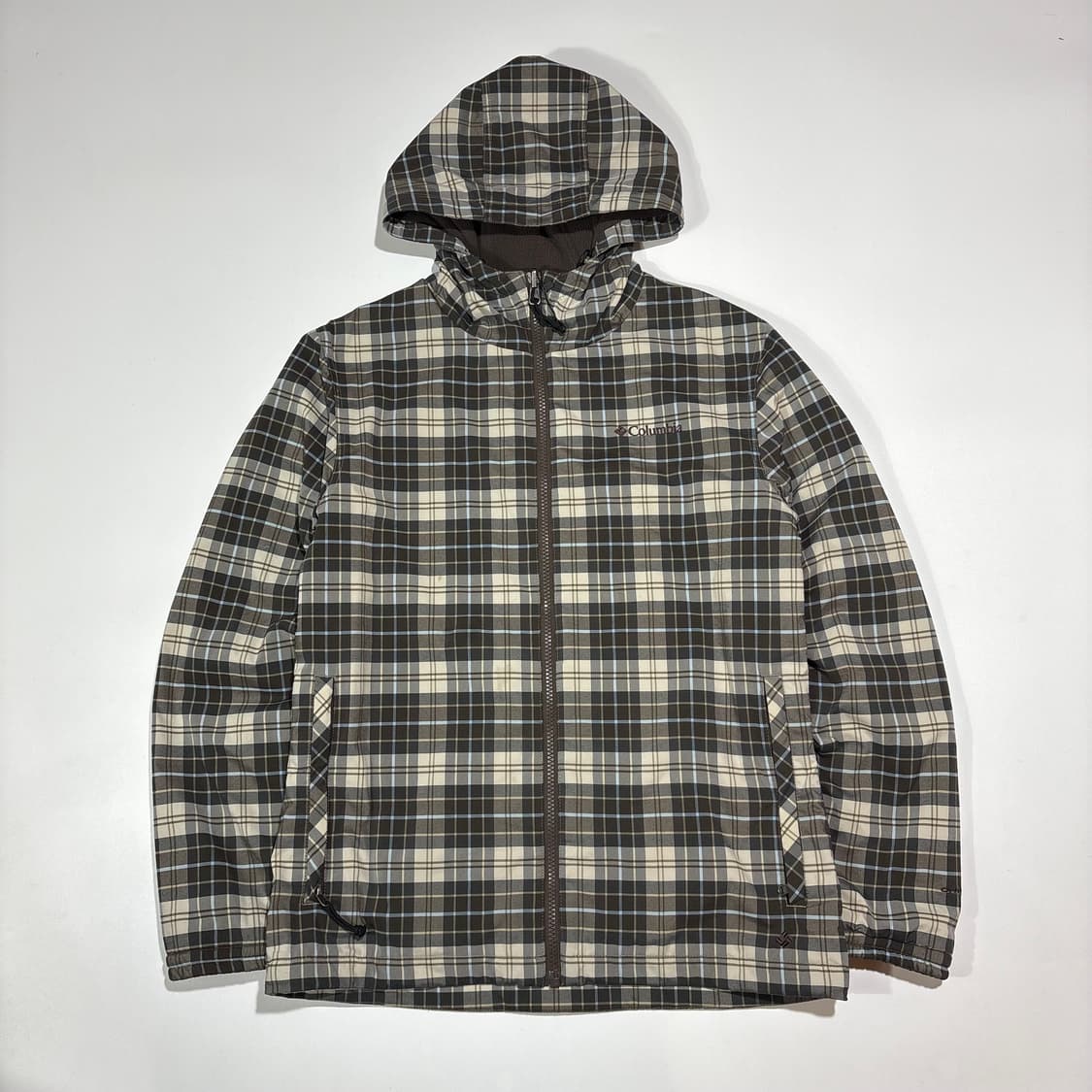 컬럼비아 체크 리버시블 플리스 자켓 상품이미지1