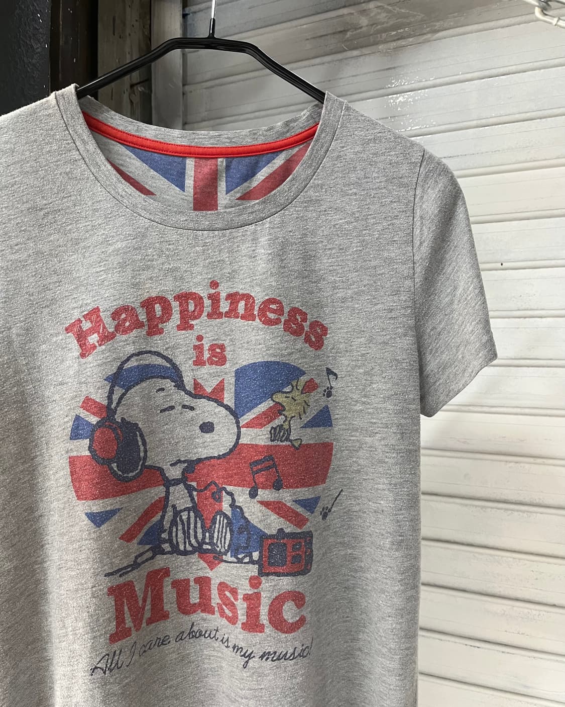 Snoopy union jack t-shirt 상품이미지2