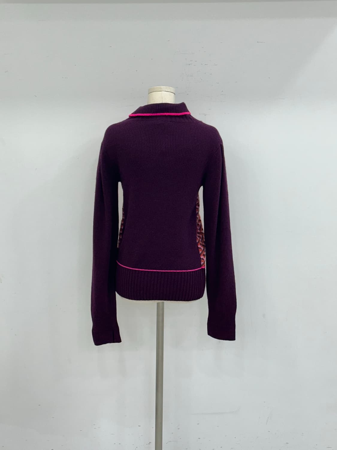 오일릴리 목폴라 니트 상품이미지5