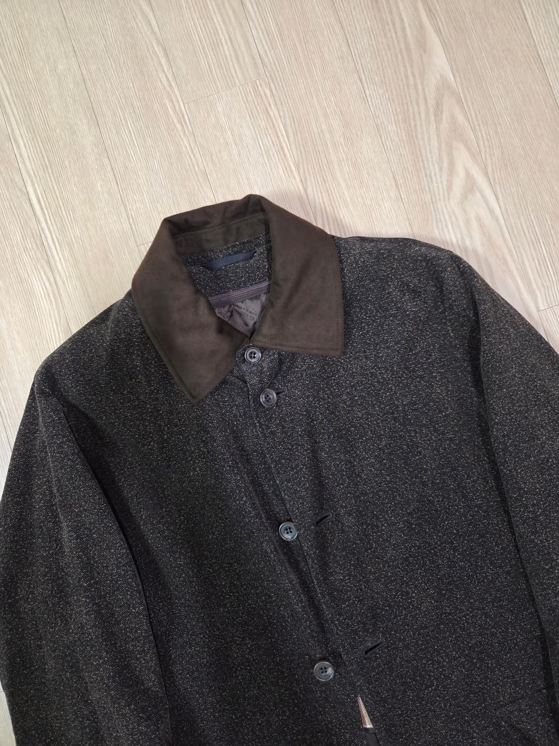 다니엘 에스떼 보카시 브라운 싱글 재킷 상품이미지2