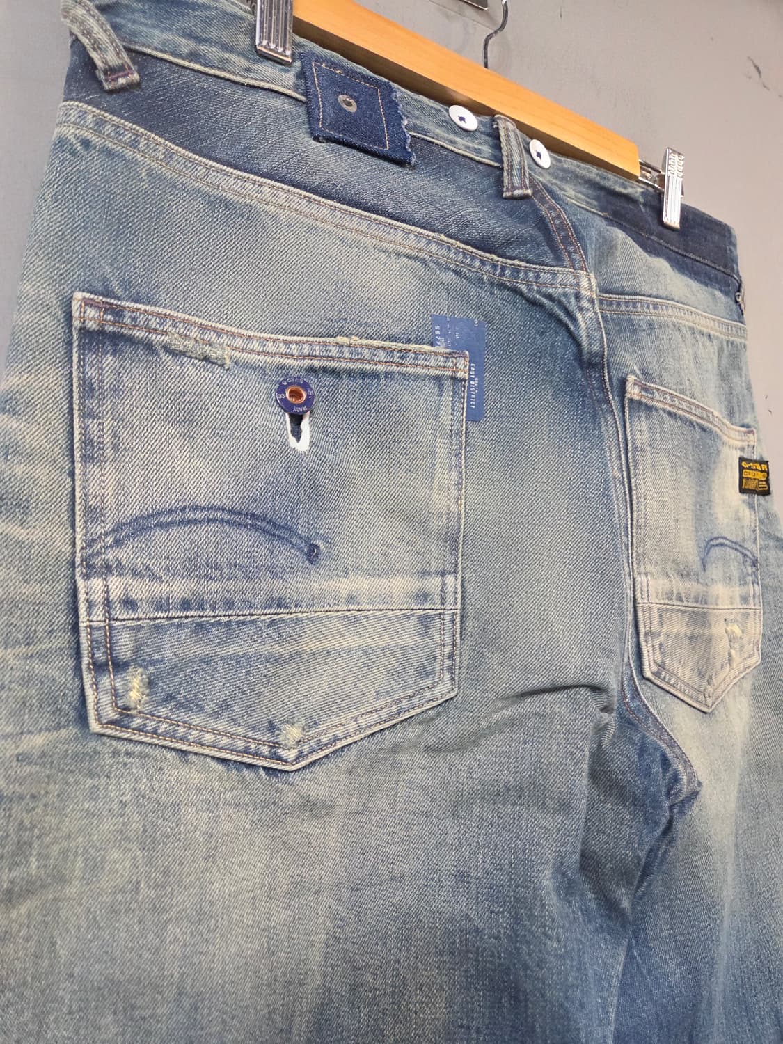 G-STAR 데님 워싱 청바지(W33/L32) 상품이미지6