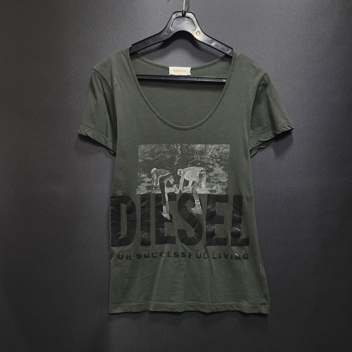 Diesel 디젤 빈티지 아카이브 빅 프린팅 로고 셔츠 상품이미지1