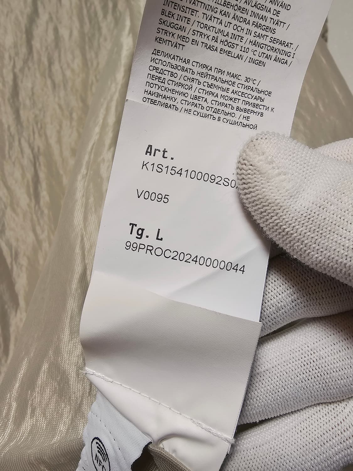 스톤 아일랜드 크링클랩스 R-NY 윈드 레지스턴트 안티 드롭 후드 자켓 상품이미지8