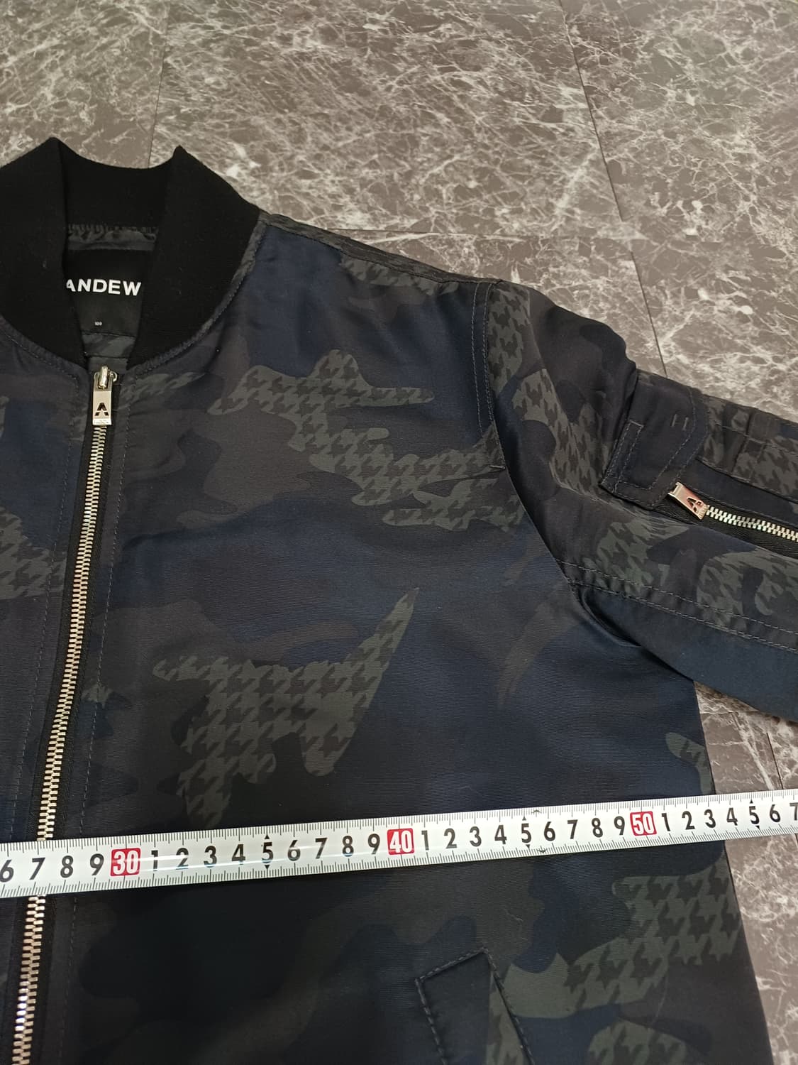 앤드뉴(ANDEW) 카모플라주 블루종 점퍼 100 상품이미지9