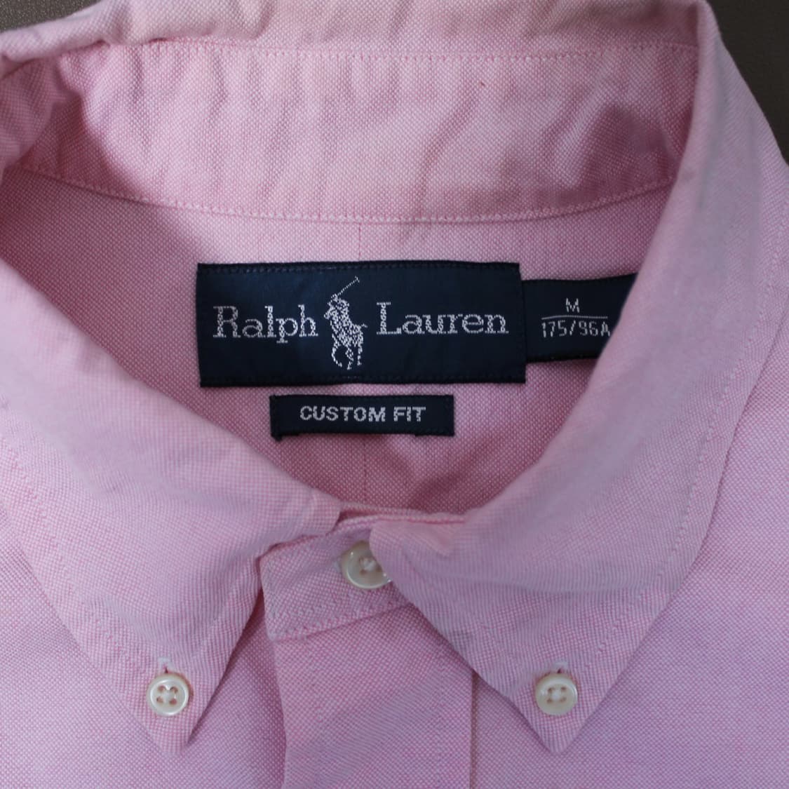 Polo 폴로 랄프로렌 클래식 연핑크 셔츠 상품이미지3