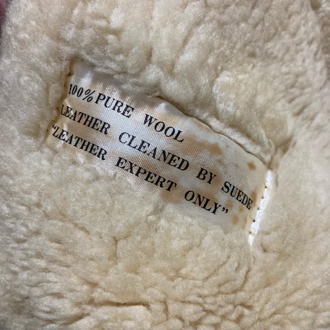 HARLEY DAVIDSON 할리데이비슨 통가죽 무스탕 상품이미지6