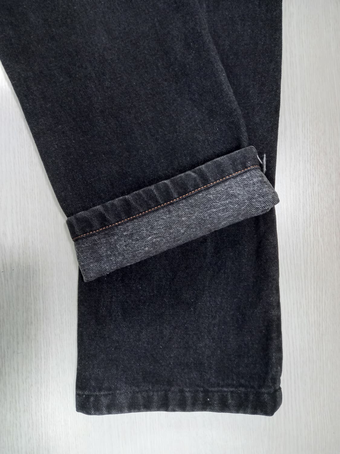 26 96's 리바이스517 USA 오렌지탭 일자진 블랙 26-618 상품이미지6