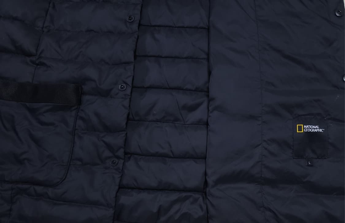 내셔널지오그래픽 프리미엄 블랙 덕다운 패딩조끼 남성 L
 상품이미지7
