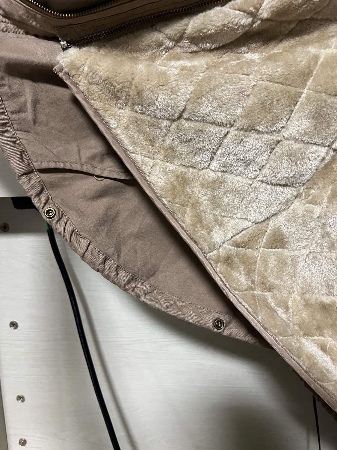 로리즈팜 퍼 케이프 모리걸 야상 lowrys farm  상품이미지6