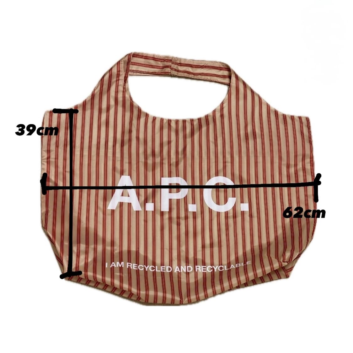 아페쎄 리사이클링 백 레드 상품이미지6