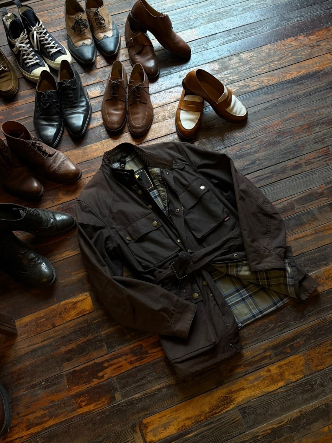 벨스타프 벨티드 자켓 100~103 상품이미지2