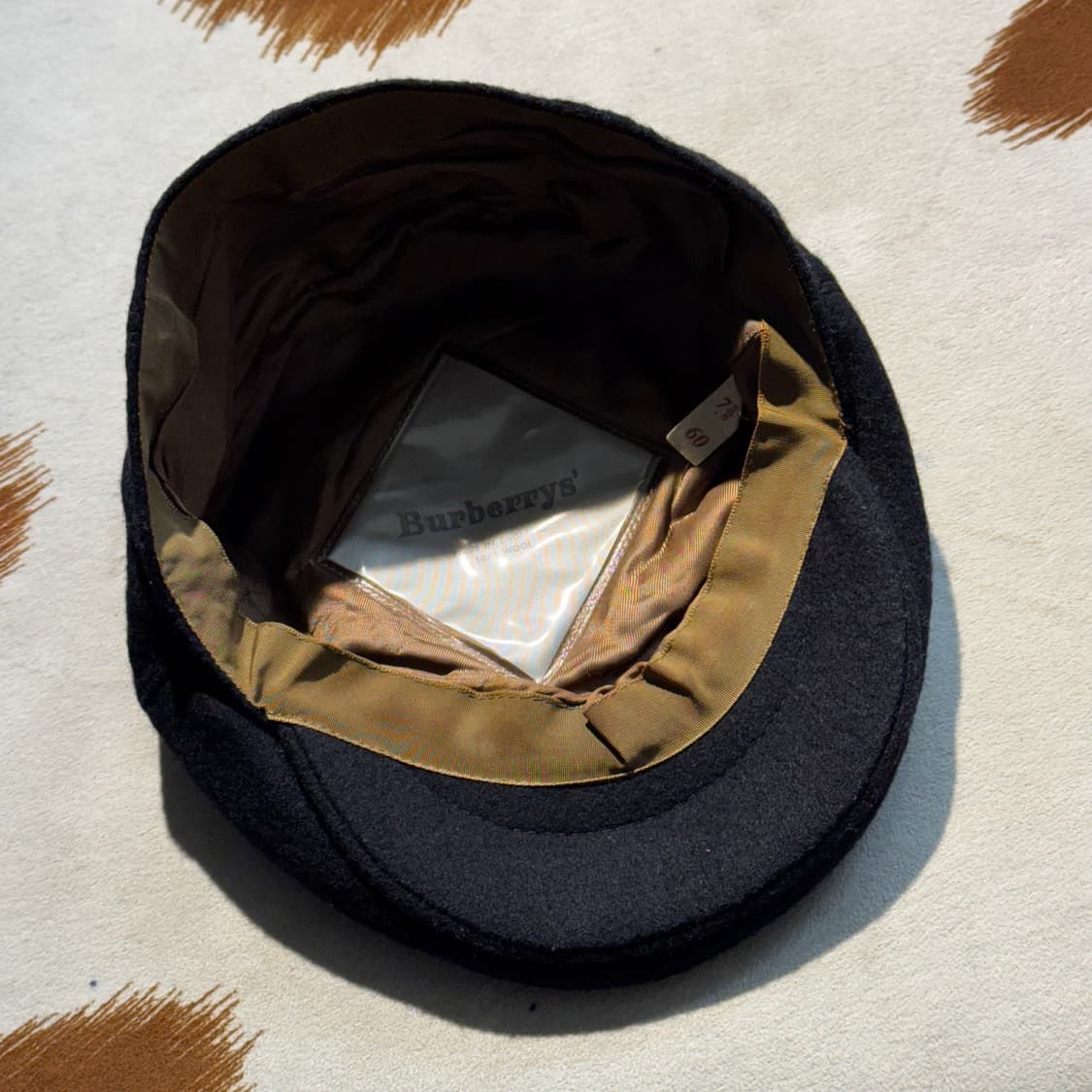 버버리 80s 울 헌팅캡 뉴스보이캡 (60cm) 상품이미지3