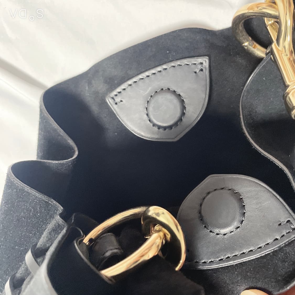 폴로 스웨이드 호보 숄더백 상품이미지7