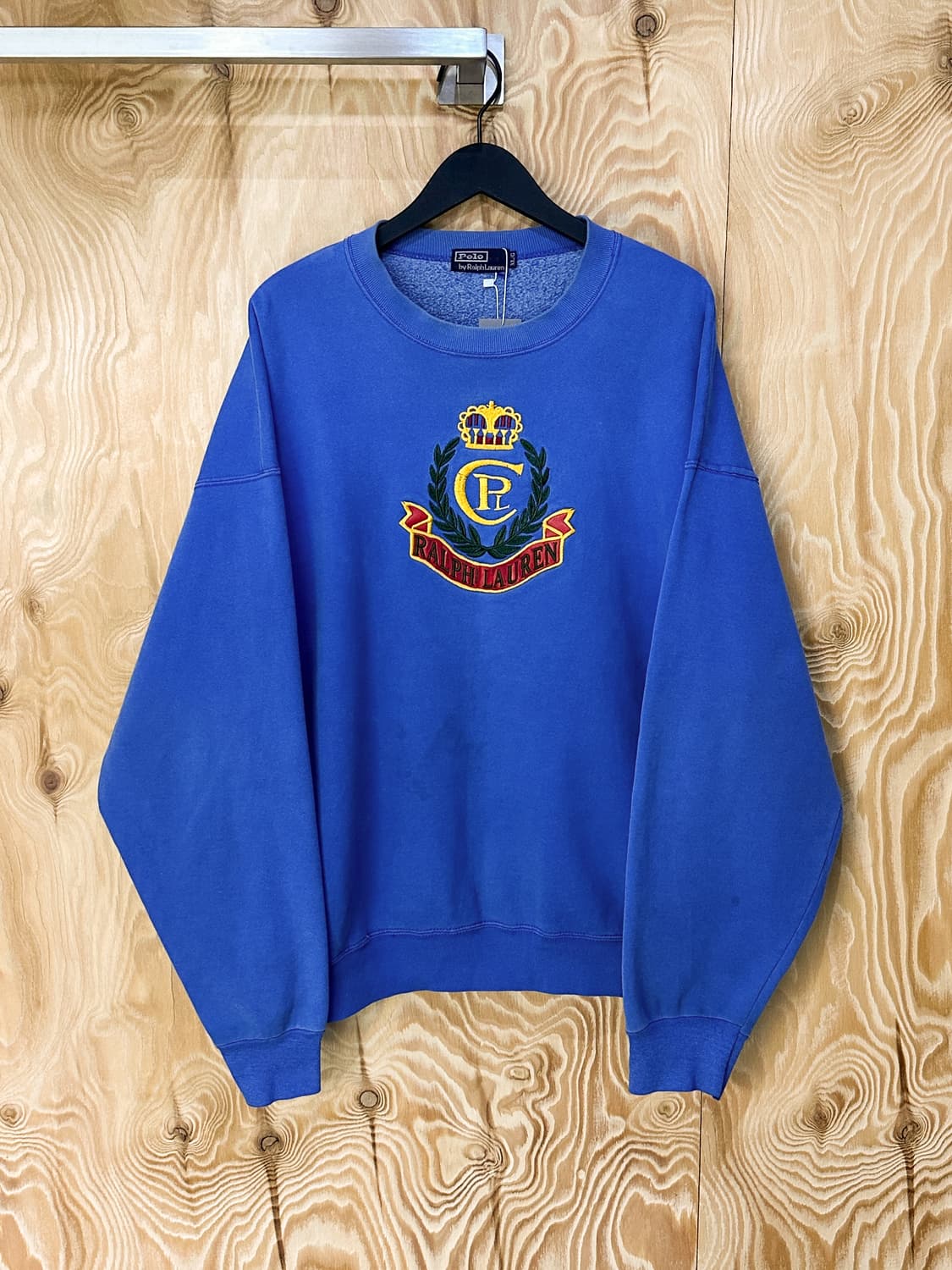  폴로랄프로렌 90's 크라운 크레스트 로고 스웻셔츠 상품이미지2