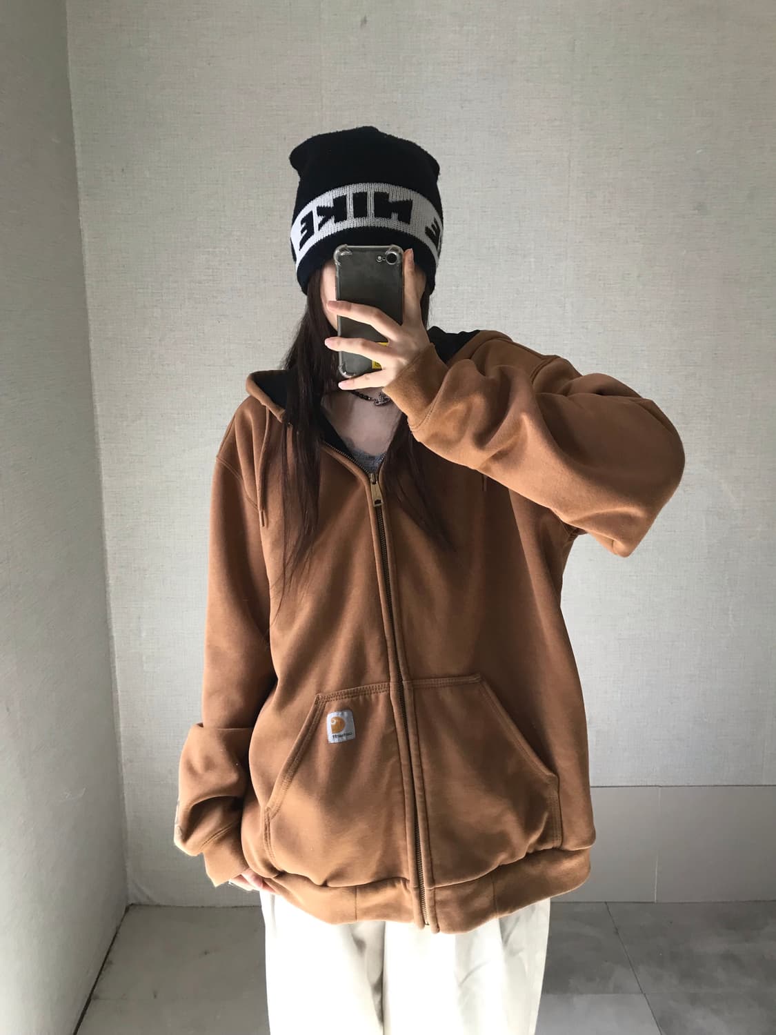 칼하트 된장 후드집업 상품이미지1
