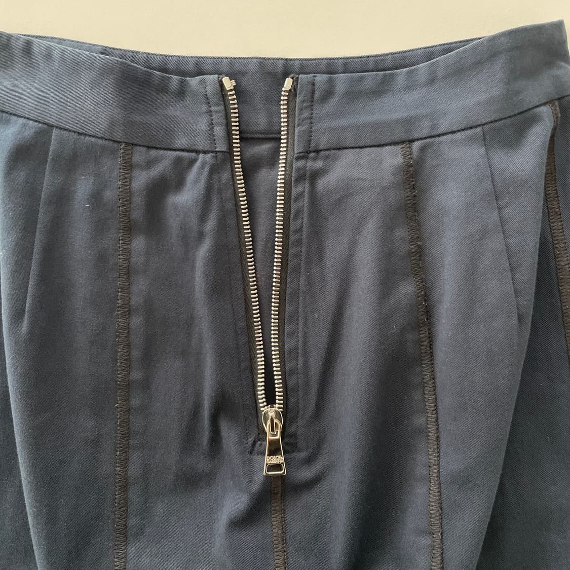 돌체앤가바나 네이비 미디 스커트 상품이미지7