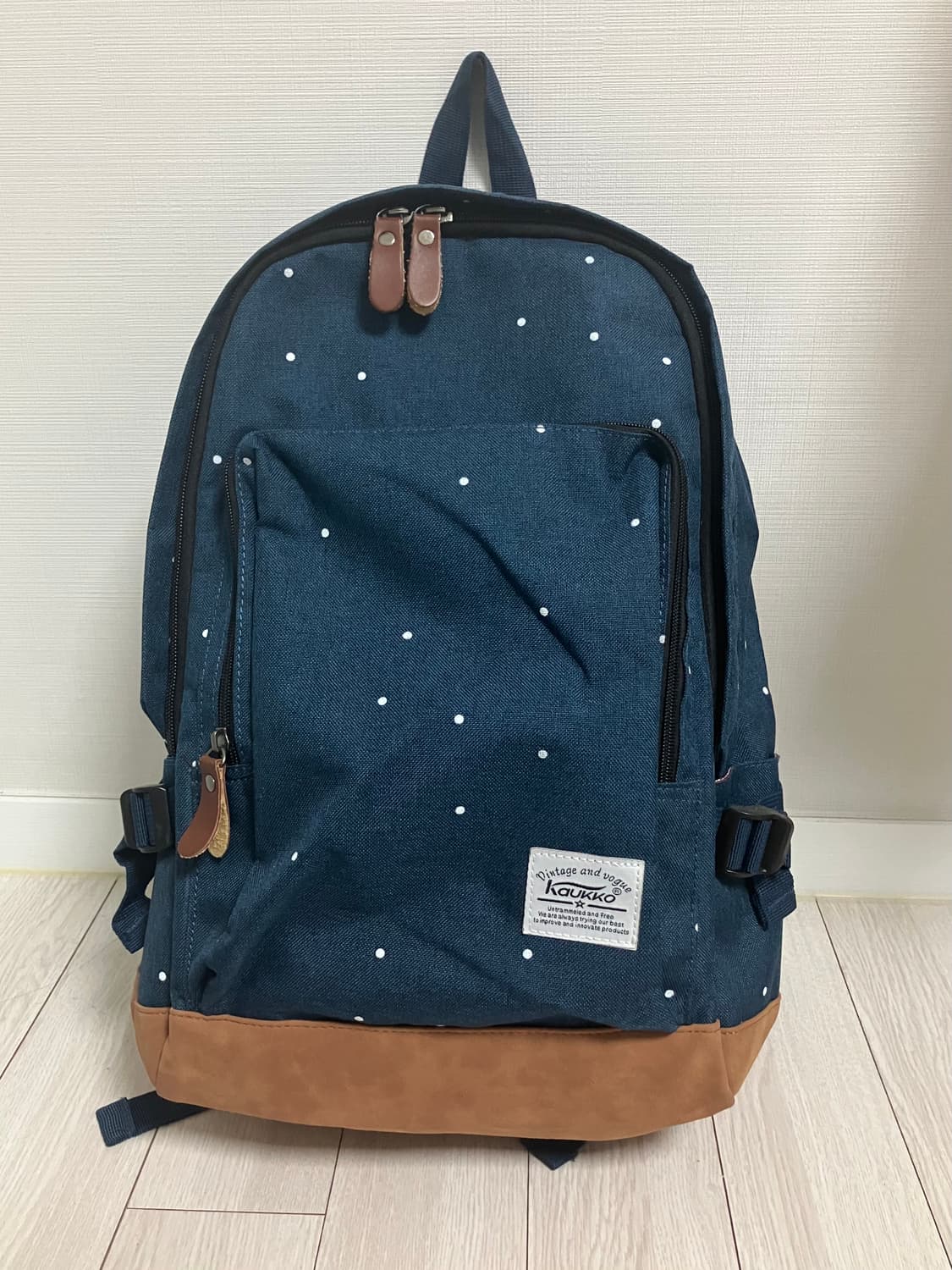 모리걸 데님 도트 백팩 아오이 유우 상품이미지1