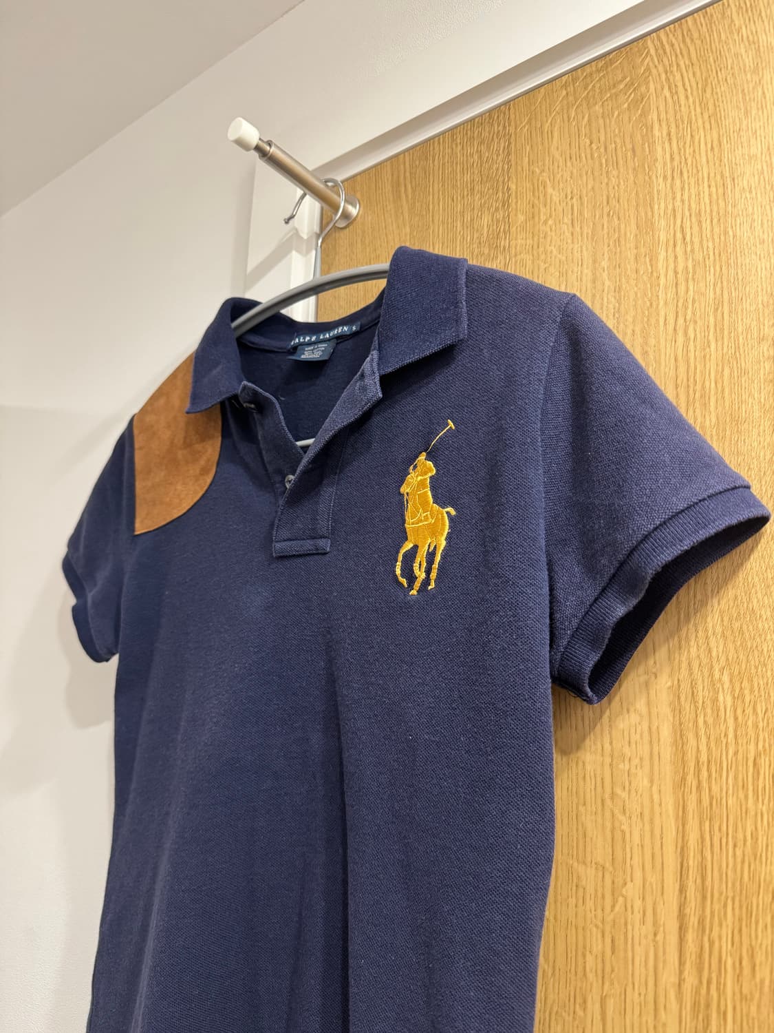 폴로 빅포니 스웨이드 카라티  상품이미지2