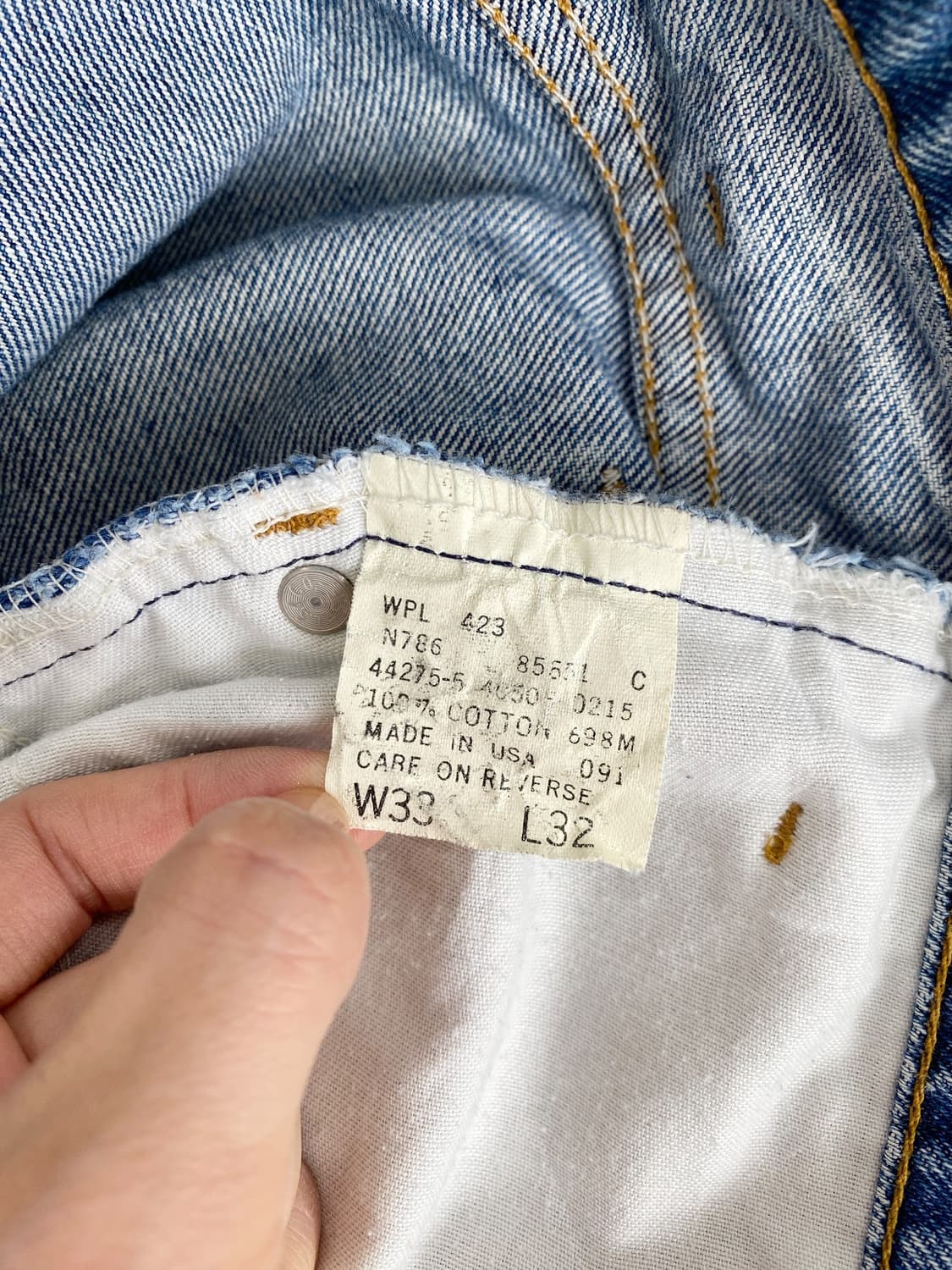 90's 리바이스 505 오렌지탭 [499] 상품이미지9