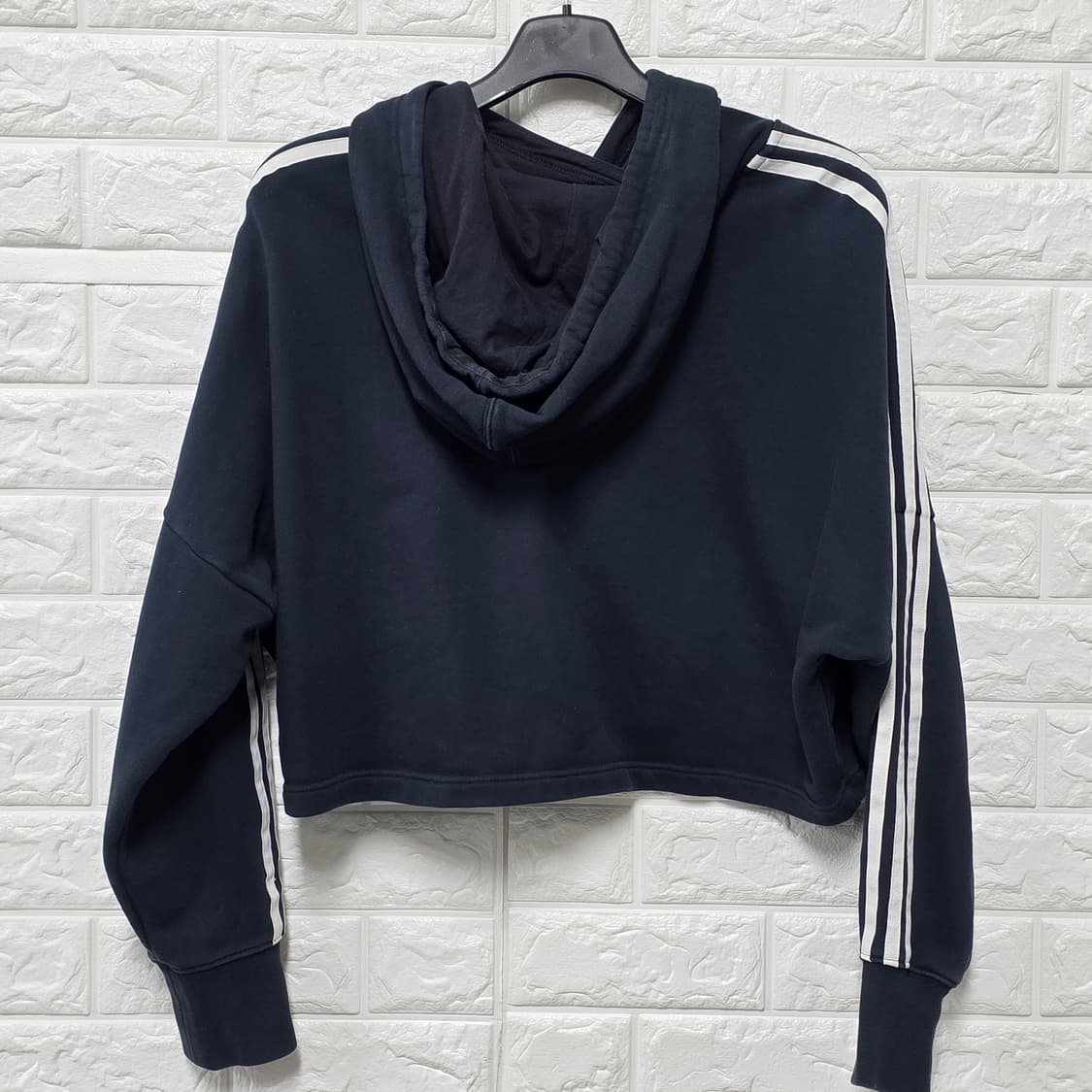 택포) 아디다스 유로파 여성 크롭 후드 M 상품이미지4