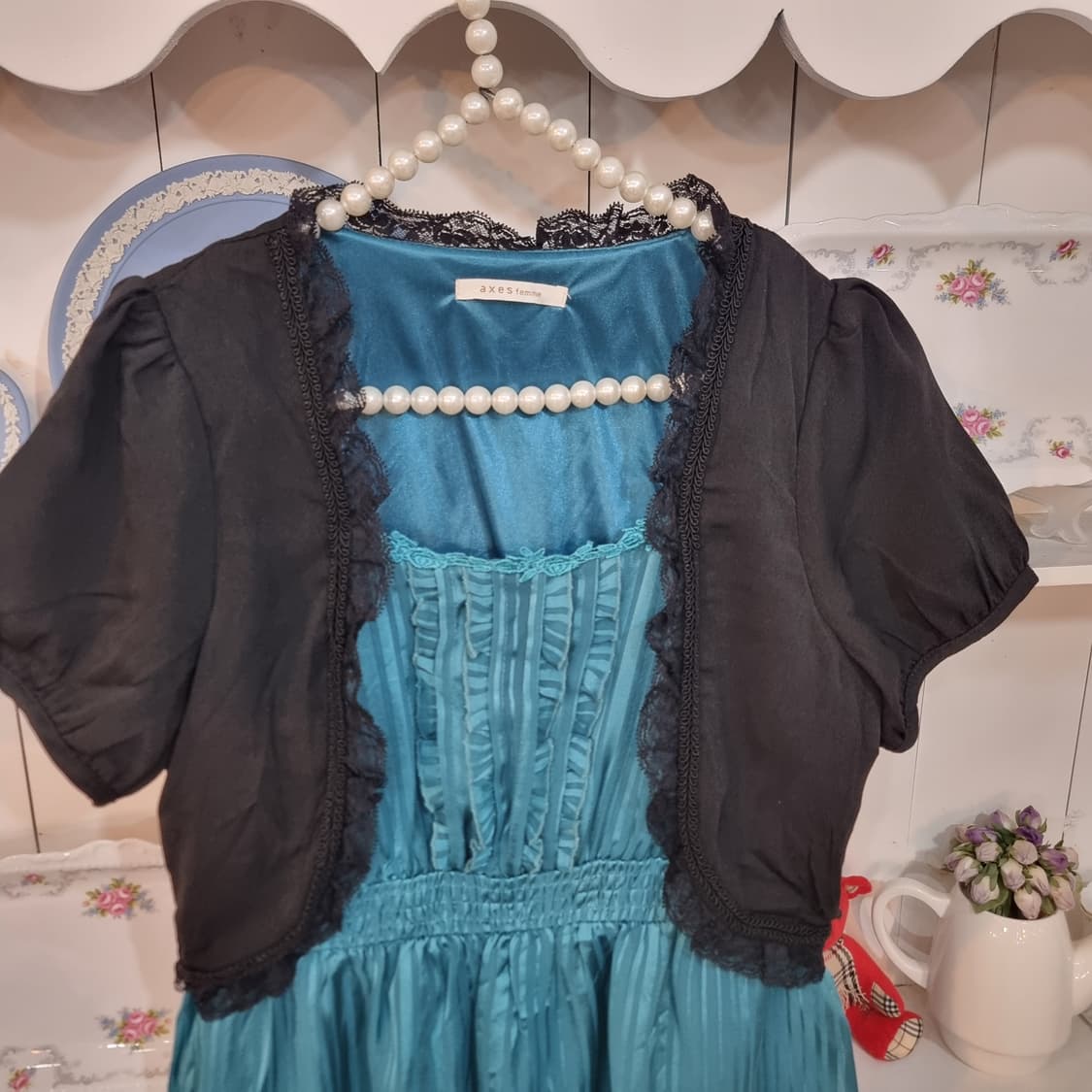 (axes femme엑시즈팜)  스트라이프 원피스 상품이미지2